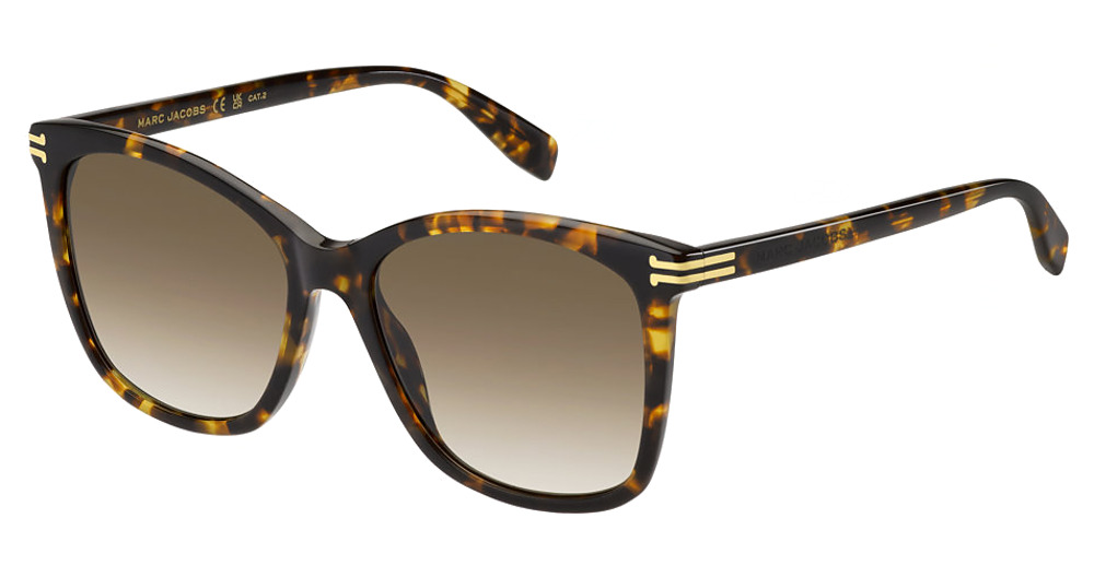 Marc Jacobs MJ 1106/S square sunglasses in Havana/Brown Shaded