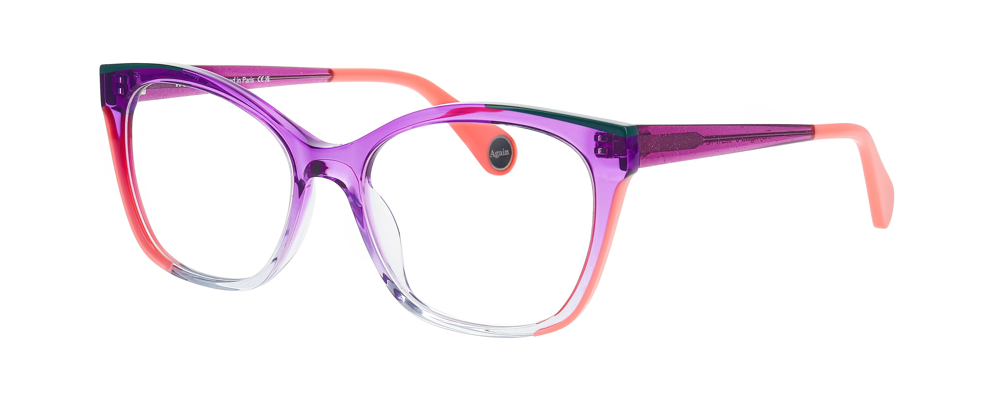 GRADIENT TRANSPARENT VIOLET