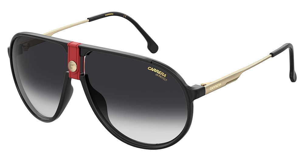 GOLD RED G / DARK GREY SHADED