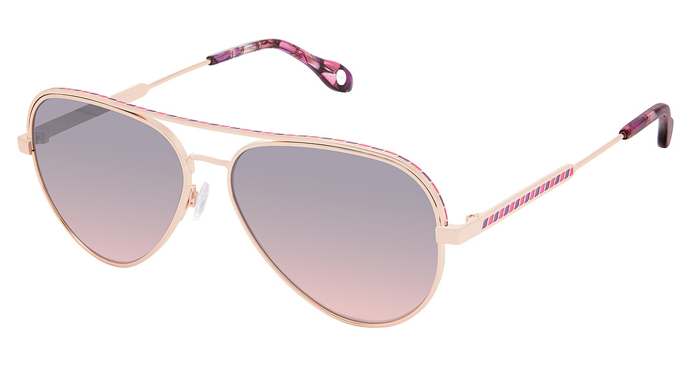 ROSE GOLD PURPLE FUCHSIA