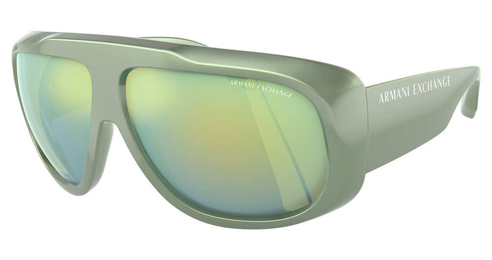 METALIZED GREEN / DARK VIOLET MIRROR GREEN