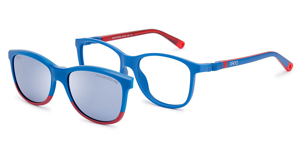 MATTE BLUE RED