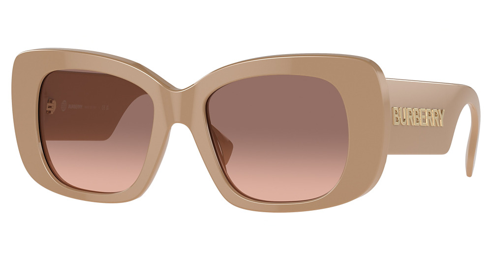 BEIGE / PINK GRADIENT DARK BROWN