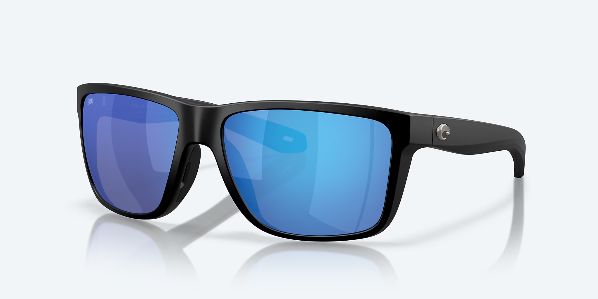 MATTE BLACK / BLUE MIRROR 580G