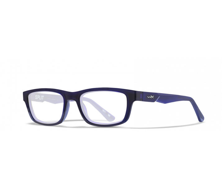 SPLIT DEEP PURPLE CRYSTAL FRAME
