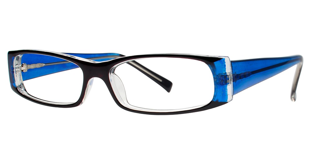 black/blue
