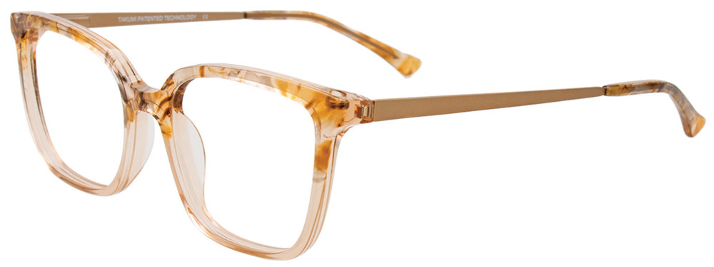 Marbled Brown & Crystal Brown/Satin Gold