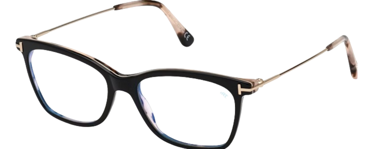 Shiny Vintage Pink Havana/ Blue Block Lenses