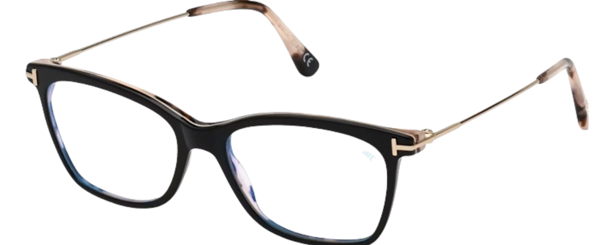 Shiny Vintage Pink Havana/ Blue Block Lenses