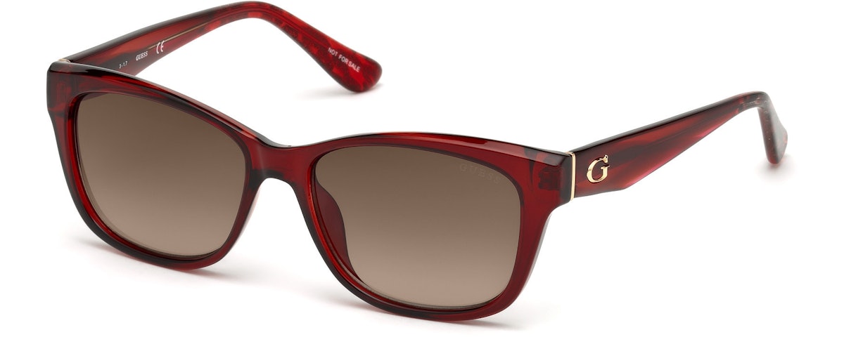 Shiny Red / Gradient Brown