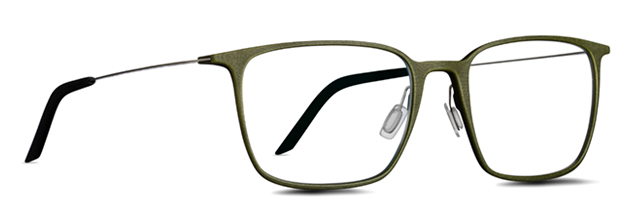 Olive Green - Dark Grey Temple
