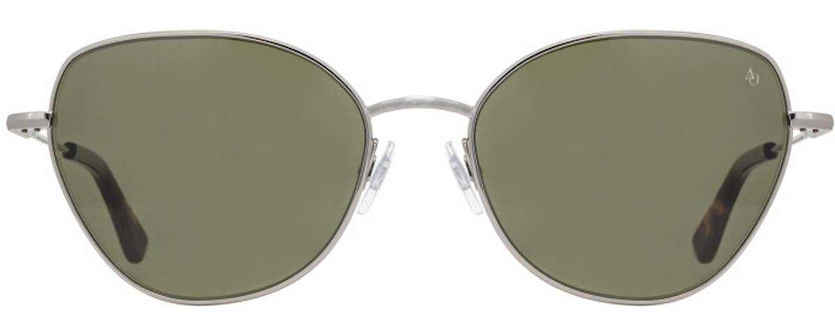 Gunmetal / Green Nylon