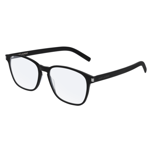 Saint Laurent SL 186-B SLIM rectangle sunglasses in Black