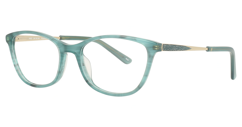 Aqua/Light Gold