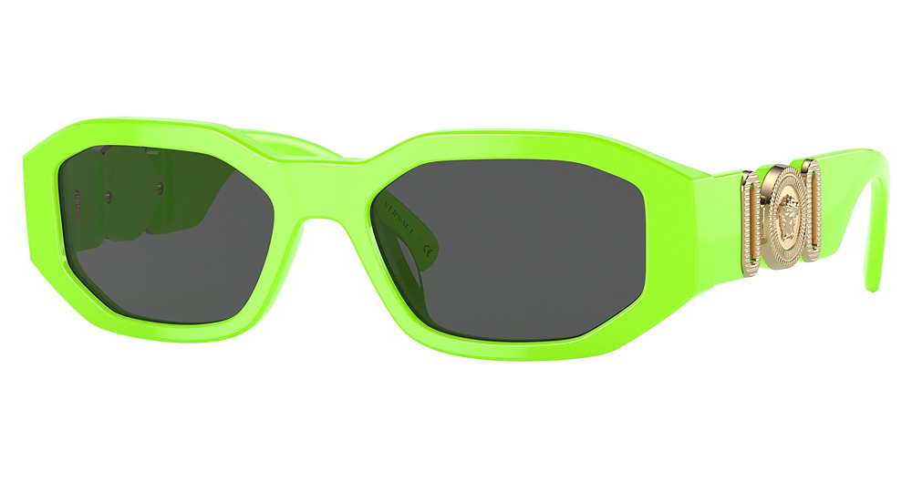 FLUO GREEN / DARK GREY