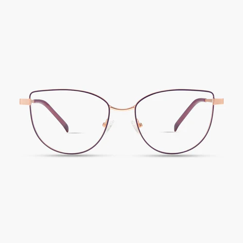 Rose gold / Aubergine