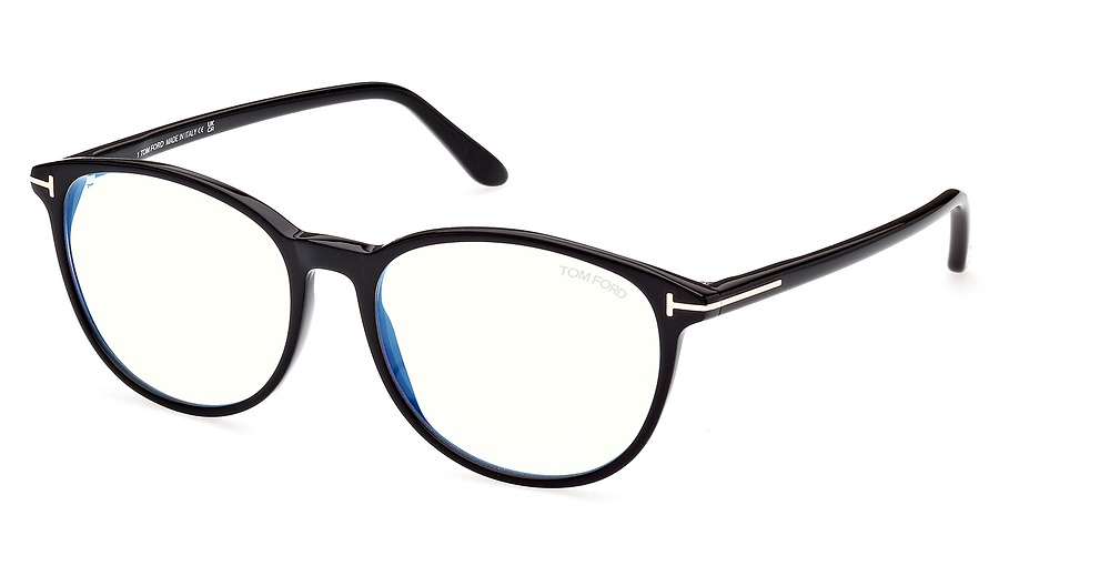 Tom Ford FT5810-B cateye eyeglasses in Shiny Black