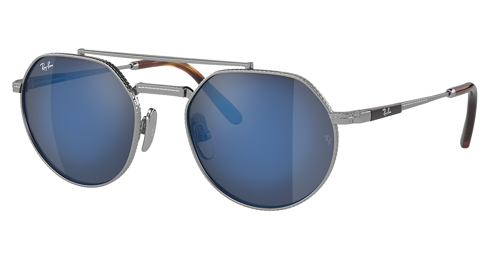 SILVER / GREY MIRROR BLUE