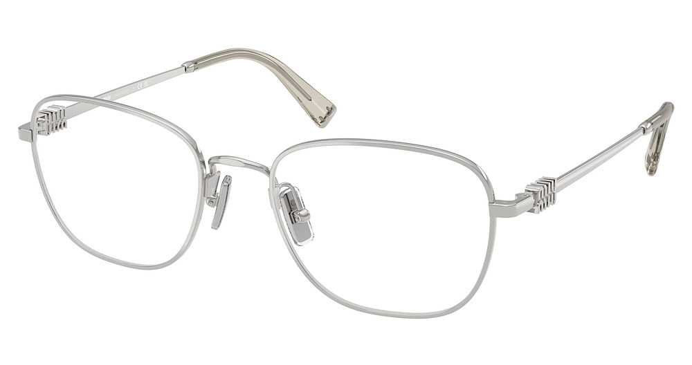 Miu Miu MU 50WV round eyeglasses in Silver