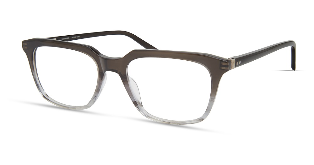 Modo 6547 round eyeglasses in Black Grey Gradient