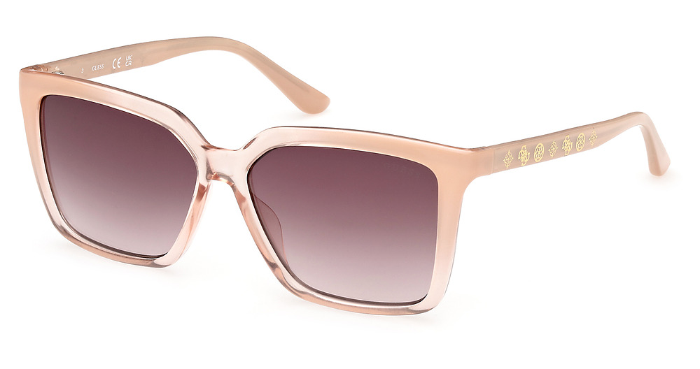 ivory / gradient brown
