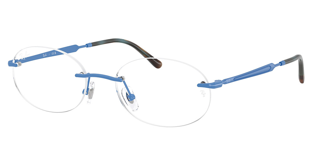 Ray-Ban RX3767V eyeglasses in Light Blue