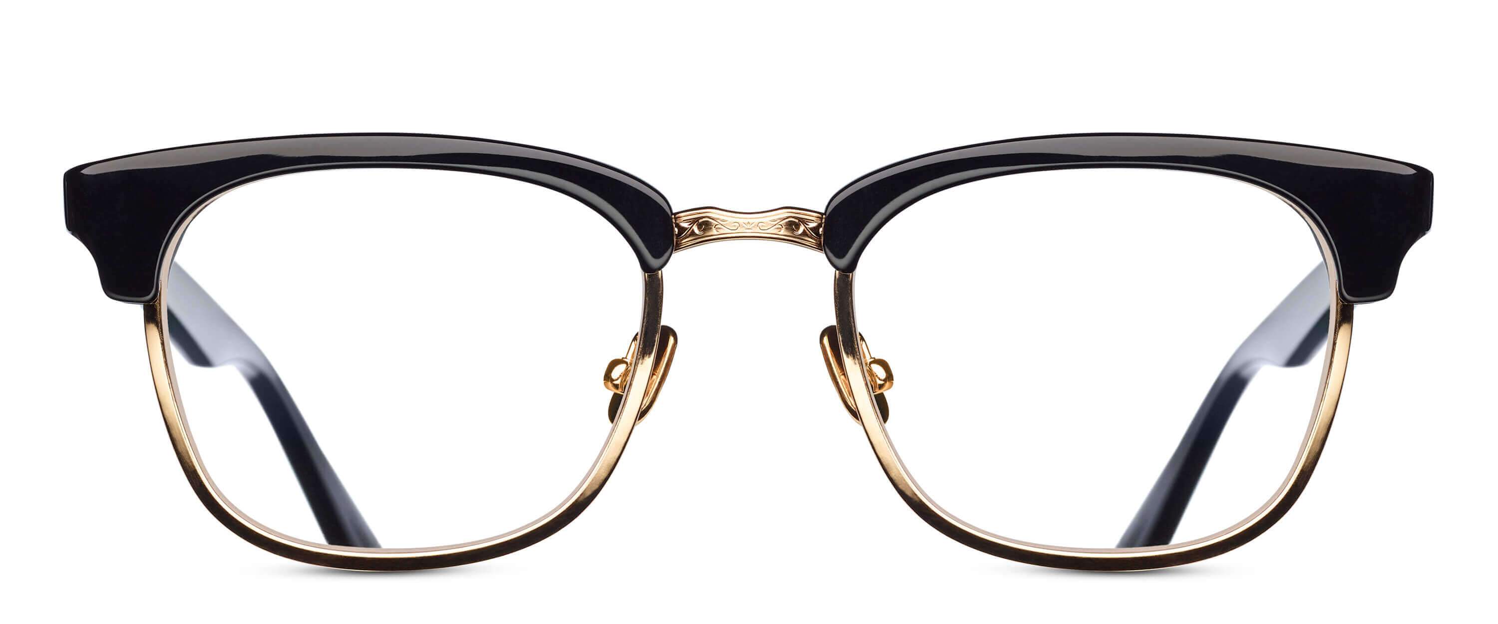 Black / Brushed Gold