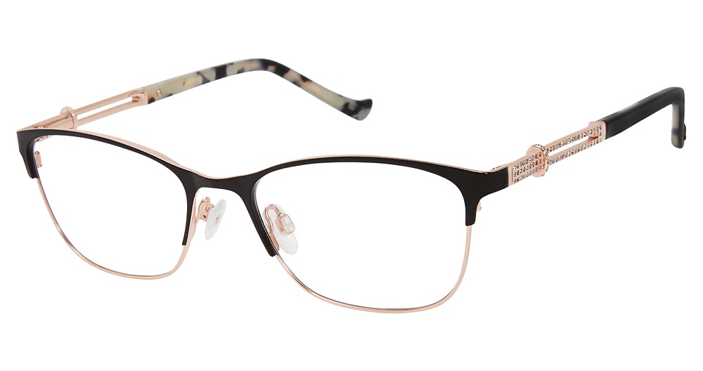 black/rose gold
