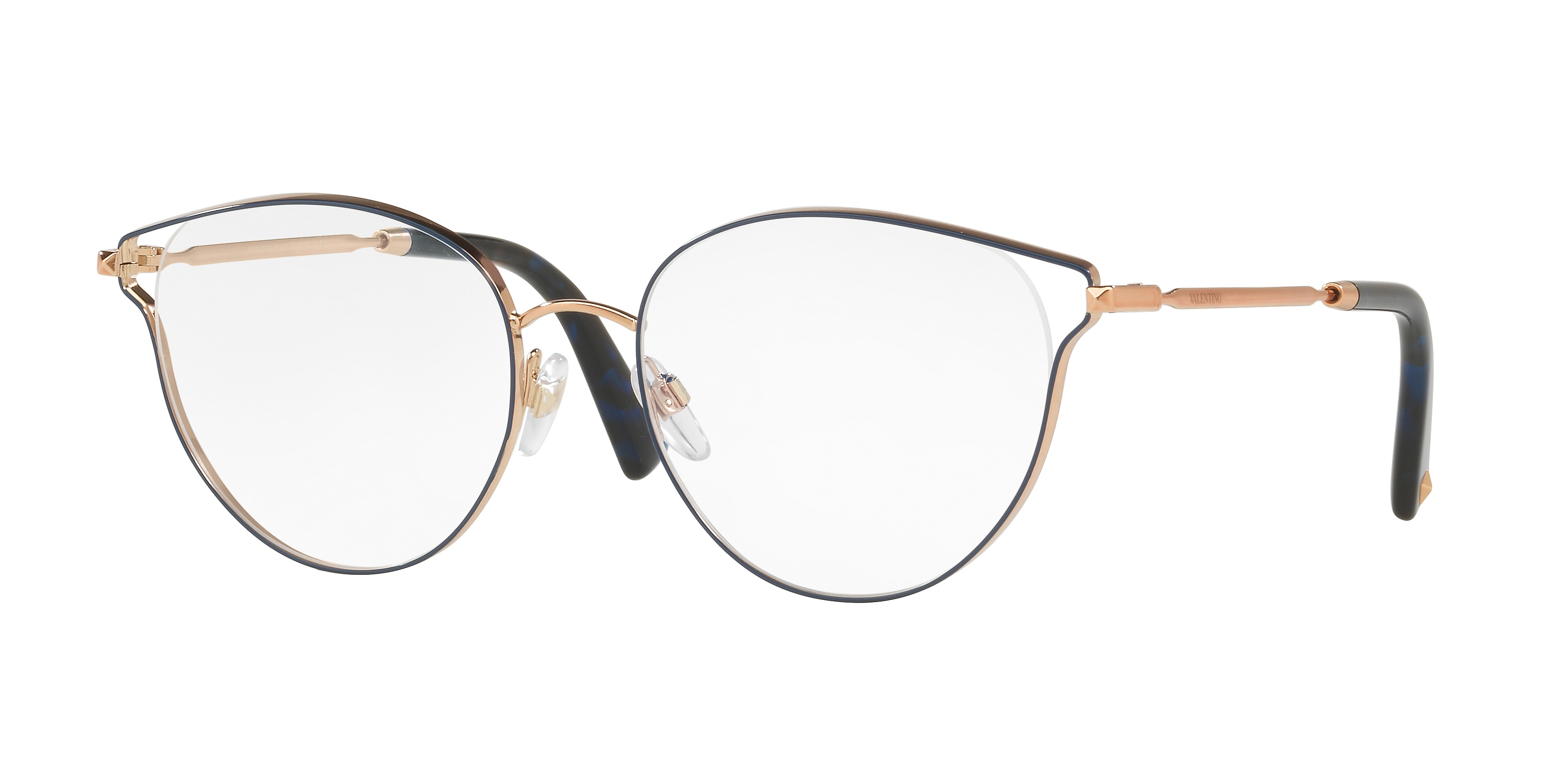 ROSE GOLD/BLUE