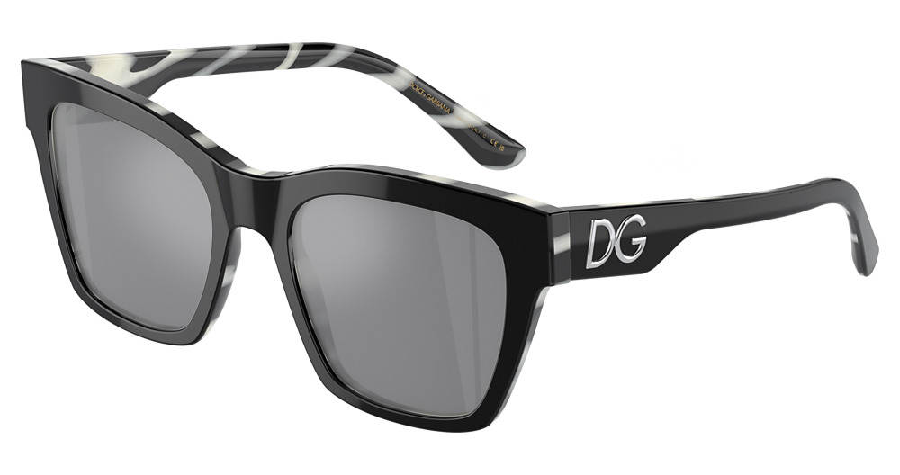 BLACK ON ZEBRA / GREY MIRROR BLACK