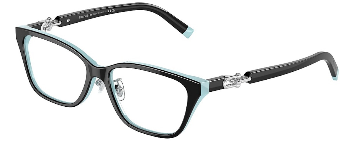 BLACK ON TIFFANY BLUE