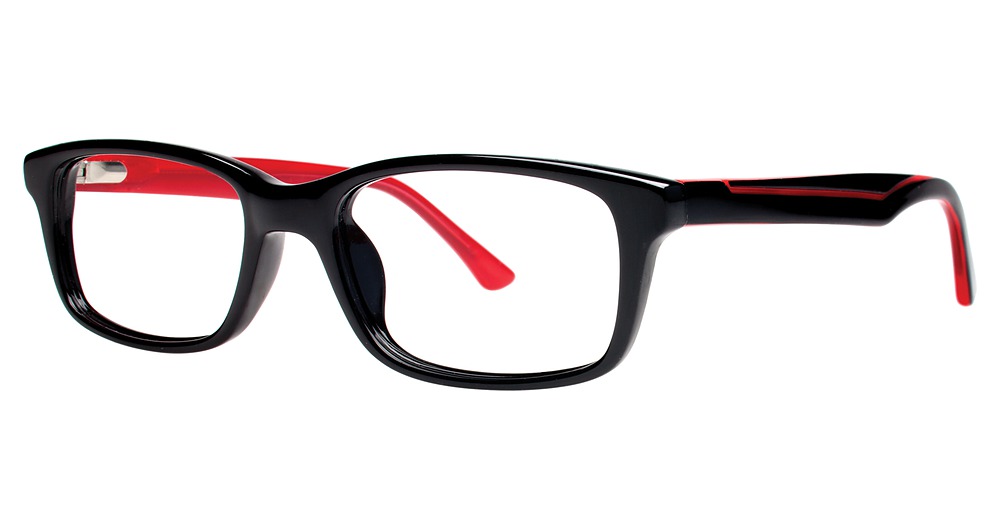 black/red