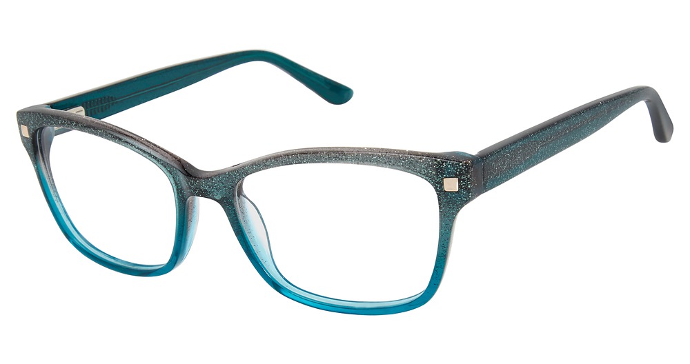 teal glitter