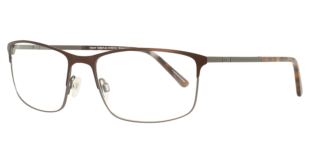 Satin Brown & Dark Steel/Dark Steel & Tortoise