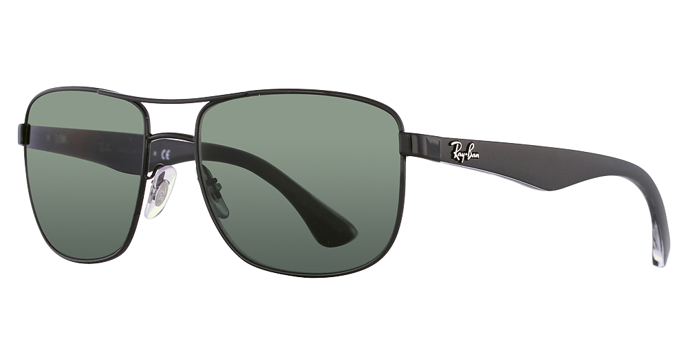 BLACK / DARK GREEN