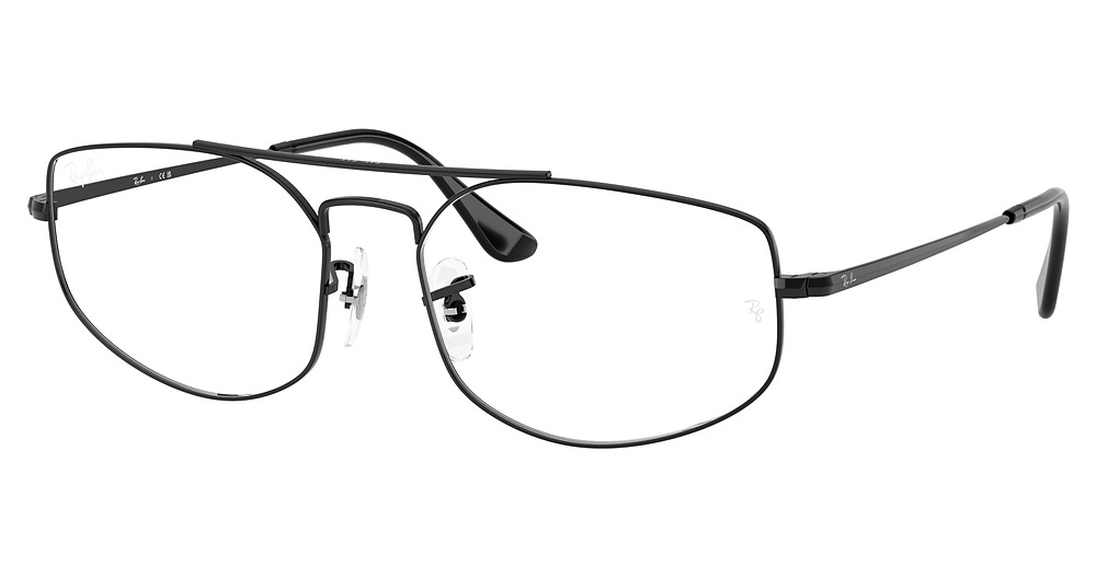 Ray-Ban RX6545 EXPLORER 5 aviator eyeglasses in Black