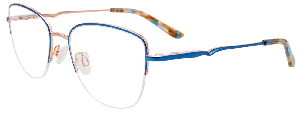 Blue & Rose Gold