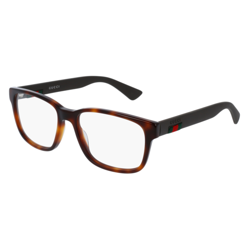 Gucci GG0011O rectangle sunglasses in Brown