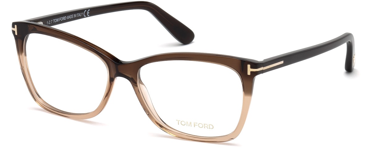 Grad. Transp. Dark-To-Light Brown Front, Transp. Dark Brown Temples