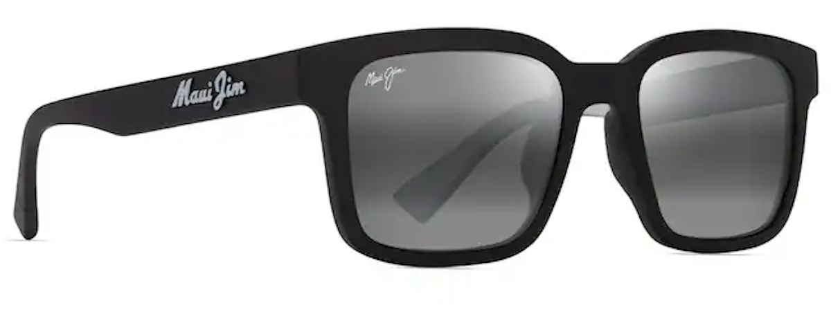 Matte Black w White Gradient Effect / Neutral Grey
