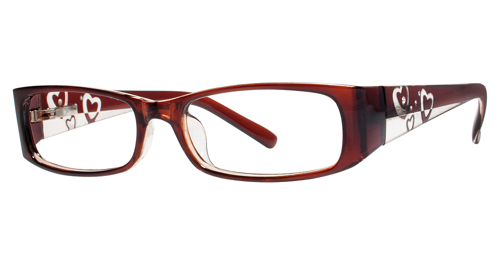 brown/crystal