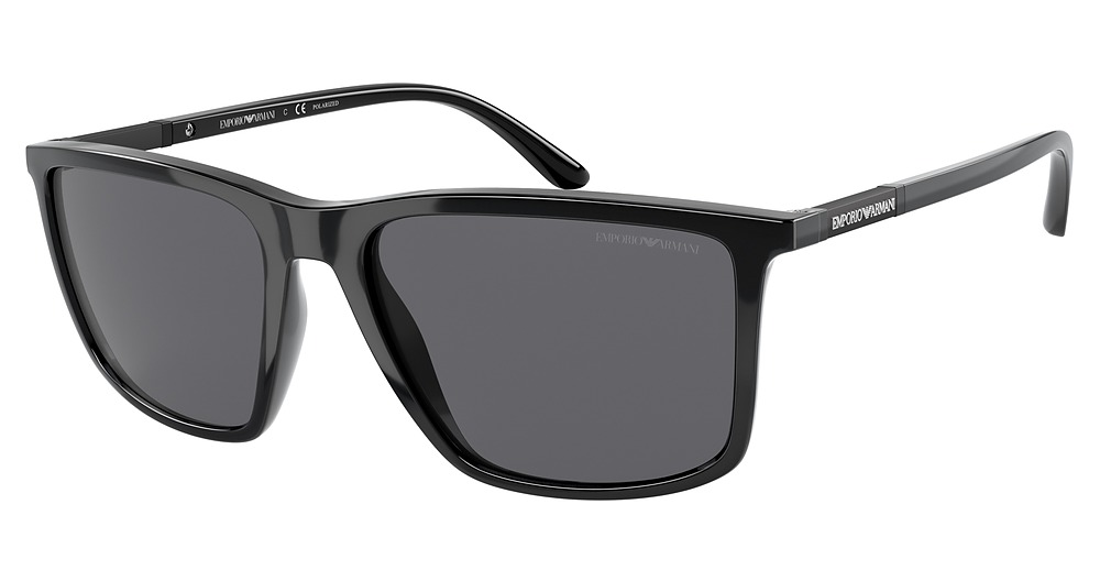SHINY BLACK / POLAR GREY