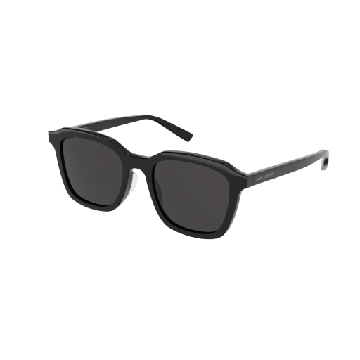 Saint Laurent SL 457 rectangle eyeglasses in Black Black Black
