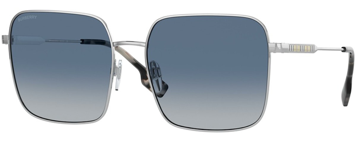 SILVER / BLUE GRADIENT