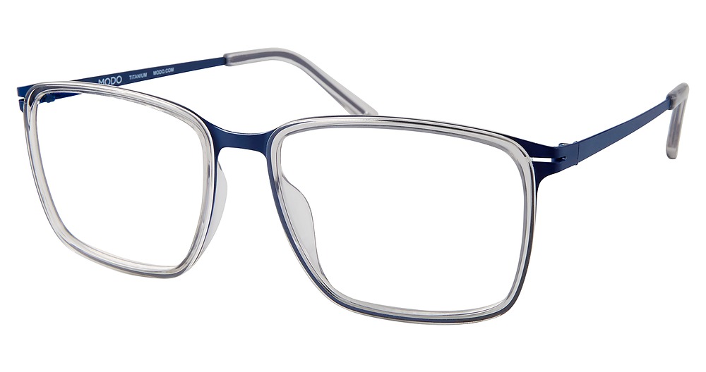 Modo 4516 rectangle eyeglasses in Grey Crystal