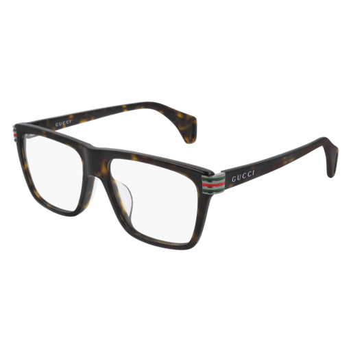 Gucci GG0527O rectangle sunglasses in Havana
