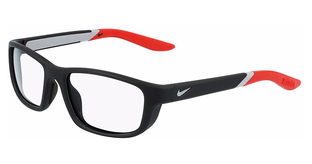 (007) MATTE BLACK/UNIVERSITY RED