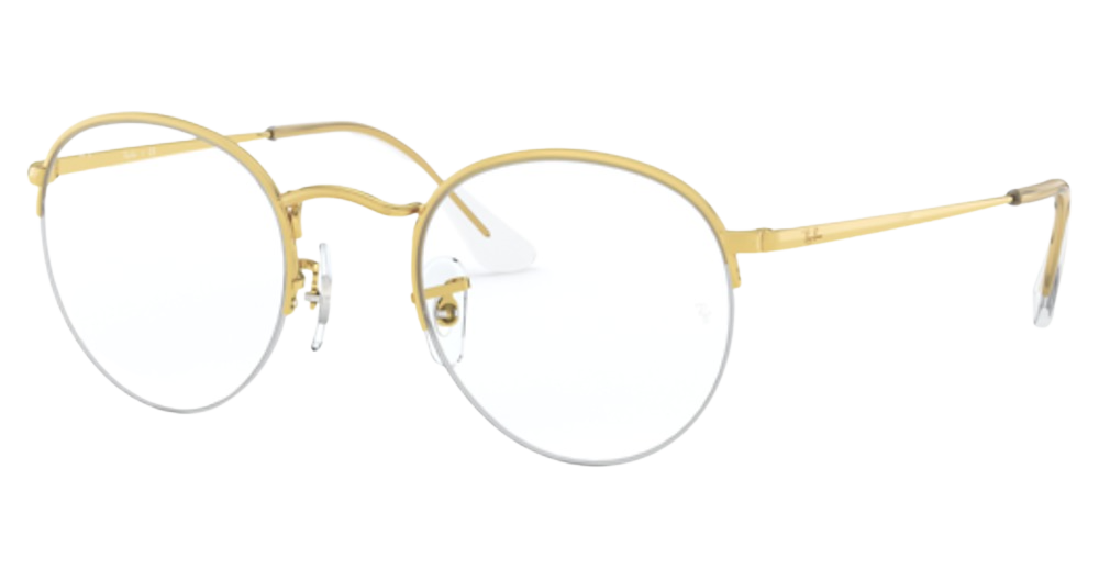 Ray-Ban RX3947V ROUND GAZE round eyeglasses in Legend Gold