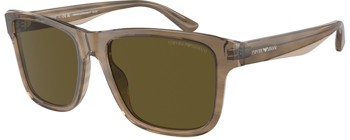 SHINY GREEN/TOP BROWN / DARK BROWN