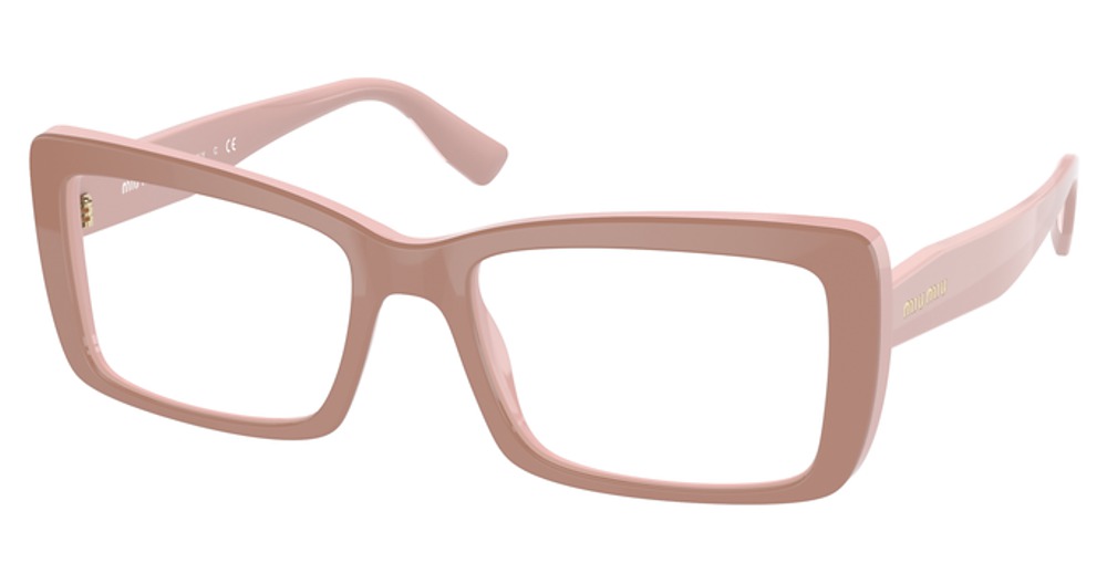 Miu Miu MU 03SV rectangle eyeglasses in Pink